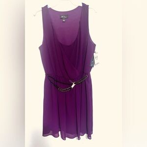 Totaly new!! Beautiful burgundy dress, BCX Dress Brand. Size L.